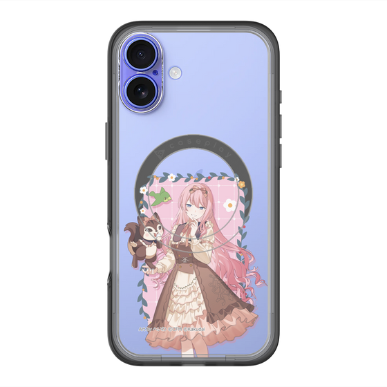 Slim Protection Premium Case with MagSafe［ Hatsune Miku × Kuppy Ramune – Megurine Luka × Ram – Full-body Illustration 1 ］