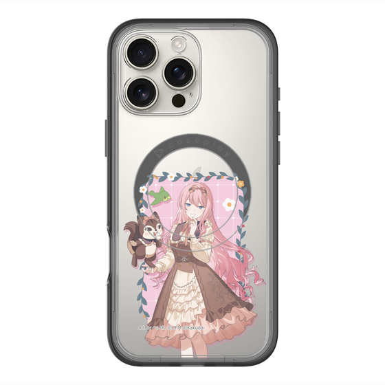 Slim Protection Premium Case with MagSafe［ Hatsune Miku × Kuppy Ramune – Megurine Luka × Ram – Full-body Illustration 1 ］