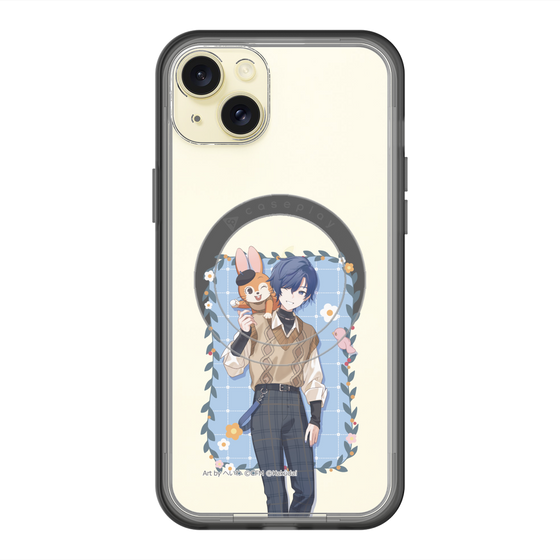 Slim Protection Premium Case with MagSafe［ Hatsune Miku × Kuppy Ramune – KAITO × Kuppy – Full-body Illustration 1 ］