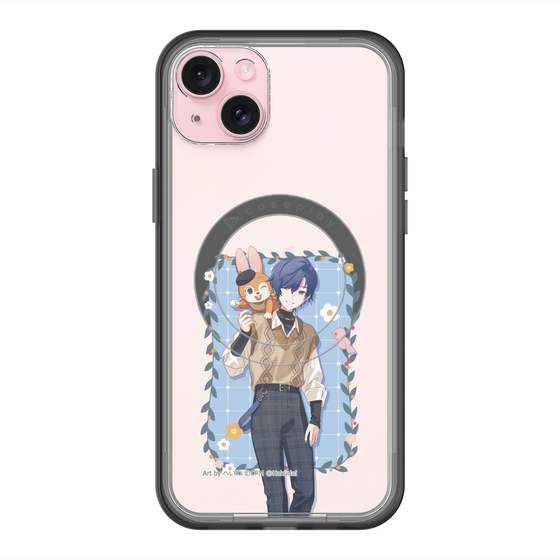 Slim Protection Premium Case with MagSafe［ Hatsune Miku × Kuppy Ramune – KAITO × Kuppy – Full-body Illustration 1 ］