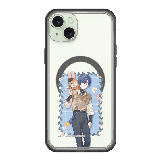 Slim Protection Premium Case with MagSafe［ Hatsune Miku × Kuppy Ramune – KAITO × Kuppy – Full-body Illustration 1 ］