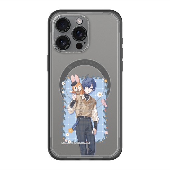 Slim Protection Premium Case with MagSafe［ Hatsune Miku × Kuppy Ramune – KAITO × Kuppy – Full-body Illustration 1 ］
