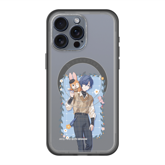Slim Protection Premium Case with MagSafe［ Hatsune Miku × Kuppy Ramune – KAITO × Kuppy – Full-body Illustration 1 ］