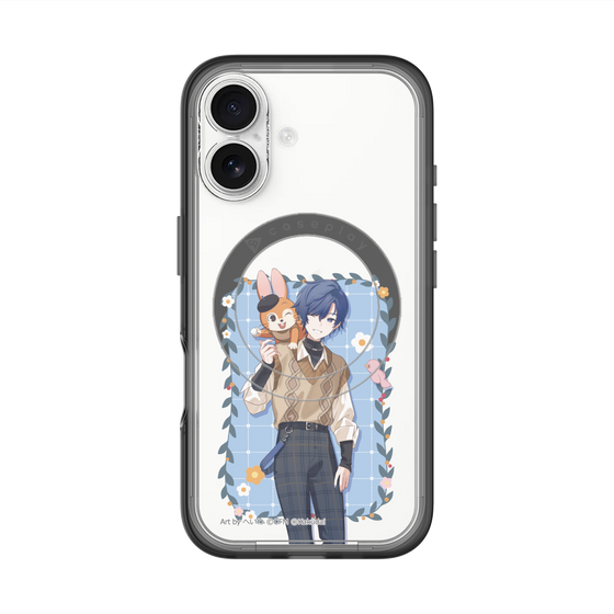 Slim Protection Premium Case with MagSafe［ Hatsune Miku × Kuppy Ramune – KAITO × Kuppy – Full-body Illustration 1 ］