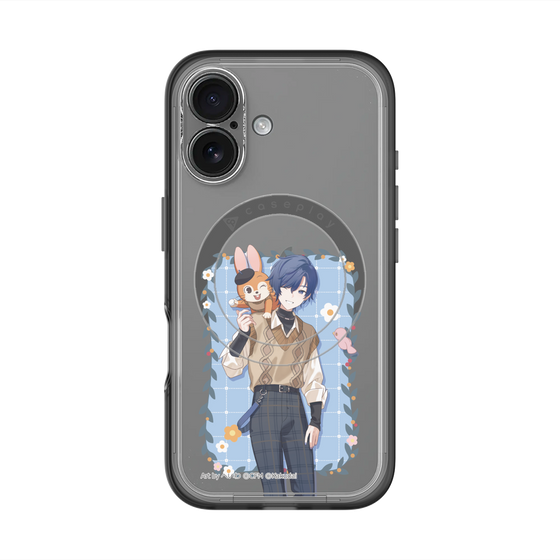 Slim Protection Premium Case with MagSafe［ Hatsune Miku × Kuppy Ramune – KAITO × Kuppy – Full-body Illustration 1 ］
