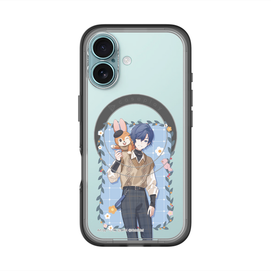 Slim Protection Premium Case with MagSafe［ Hatsune Miku × Kuppy Ramune – KAITO × Kuppy – Full-body Illustration 1 ］