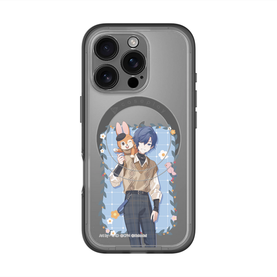 Slim Protection Premium Case with MagSafe［ Hatsune Miku × Kuppy Ramune – KAITO × Kuppy – Full-body Illustration 1 ］