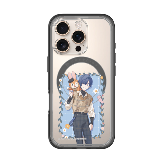 Slim Protection Premium Case with MagSafe［ Hatsune Miku × Kuppy Ramune – KAITO × Kuppy – Full-body Illustration 1 ］