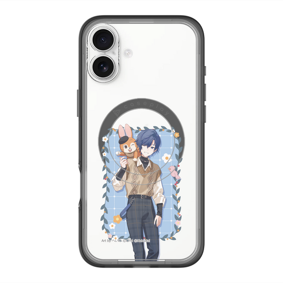 Slim Protection Premium Case with MagSafe［ Hatsune Miku × Kuppy Ramune – KAITO × Kuppy – Full-body Illustration 1 ］