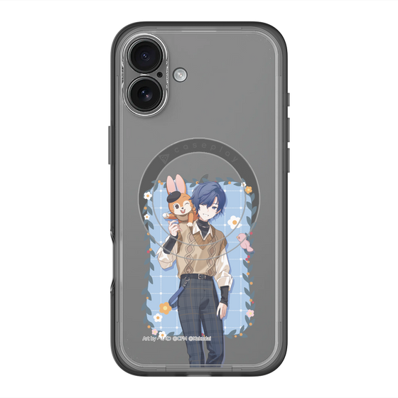 Slim Protection Premium Case with MagSafe［ Hatsune Miku × Kuppy Ramune – KAITO × Kuppy – Full-body Illustration 1 ］