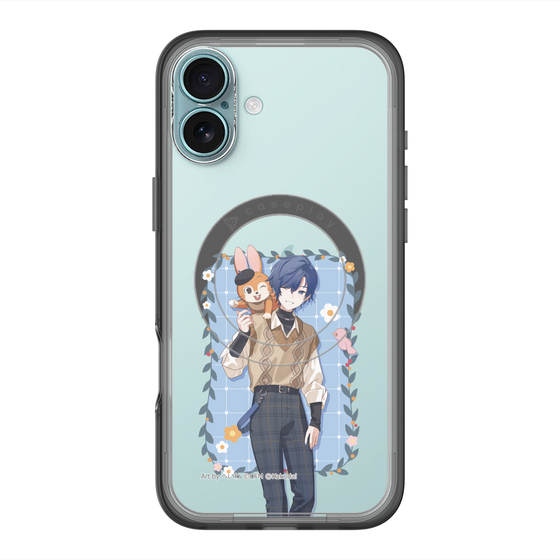 Slim Protection Premium Case with MagSafe［ Hatsune Miku × Kuppy Ramune – KAITO × Kuppy – Full-body Illustration 1 ］