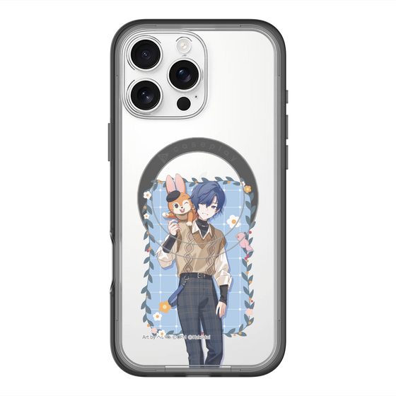 Slim Protection Premium Case with MagSafe［ Hatsune Miku × Kuppy Ramune – KAITO × Kuppy – Full-body Illustration 1 ］