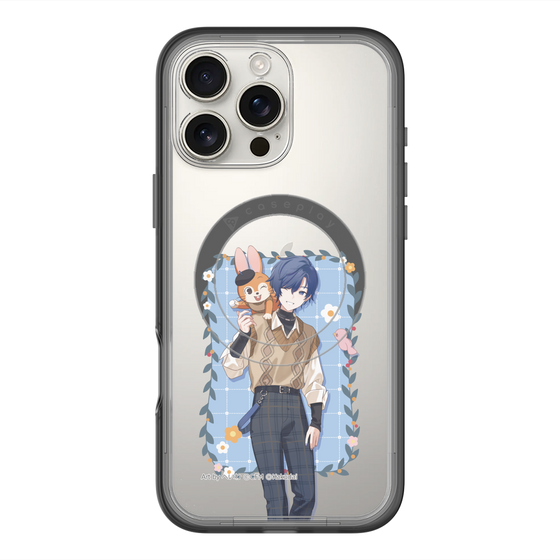 Slim Protection Premium Case with MagSafe［ Hatsune Miku × Kuppy Ramune – KAITO × Kuppy – Full-body Illustration 1 ］