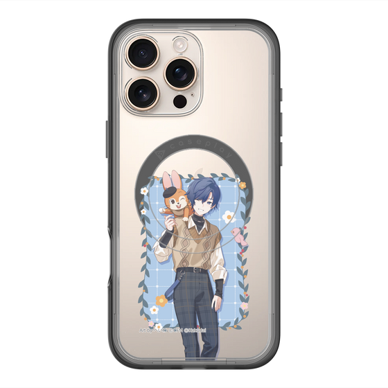 Slim Protection Premium Case with MagSafe［ Hatsune Miku × Kuppy Ramune – KAITO × Kuppy – Full-body Illustration 1 ］