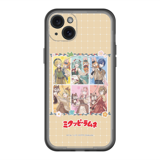Slim Protection Premium Case with MagSafe［ Hatsune Miku × Kuppy Ramune – Full-body Illustration ］