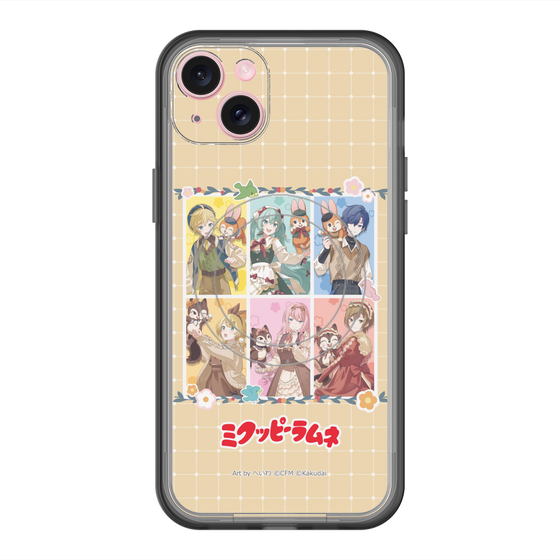 Slim Protection Premium Case with MagSafe［ Hatsune Miku × Kuppy Ramune – Full-body Illustration ］