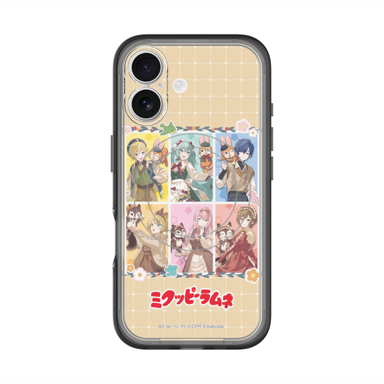 Slim Protection Premium Case with MagSafe［ Hatsune Miku × Kuppy Ramune – Full-body Illustration ］