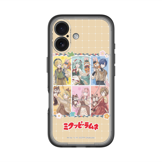 Slim Protection Premium Case with MagSafe［ Hatsune Miku × Kuppy Ramune – Full-body Illustration ］