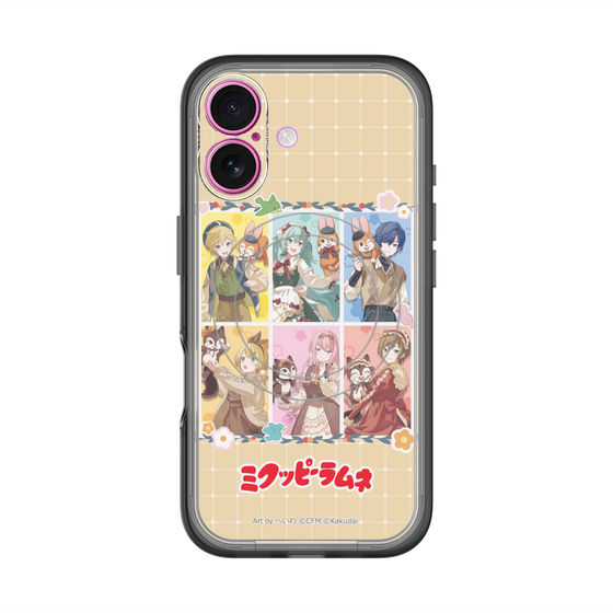 Slim Protection Premium Case with MagSafe［ Hatsune Miku × Kuppy Ramune – Full-body Illustration ］