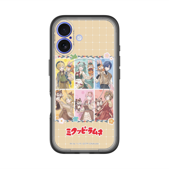 Slim Protection Premium Case with MagSafe［ Hatsune Miku × Kuppy Ramune – Full-body Illustration ］