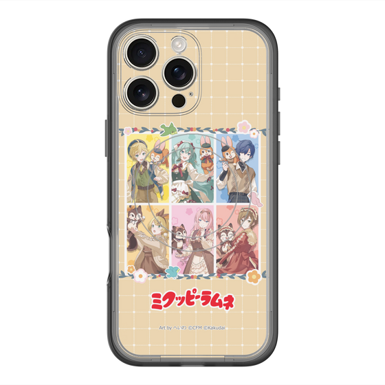 Slim Protection Premium Case with MagSafe［ Hatsune Miku × Kuppy Ramune – Full-body Illustration ］