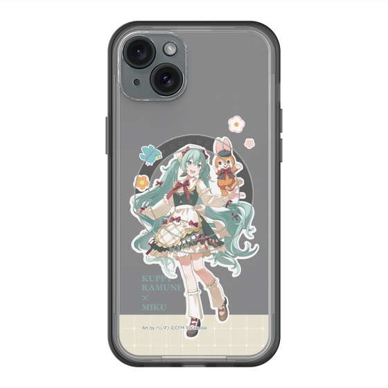 Slim Protection Premium Case with MagSafe［ Hatsune Miku × Kuppy Ramune – Hatsune Miku × Kuppy – Full-body Illustration 2 ］