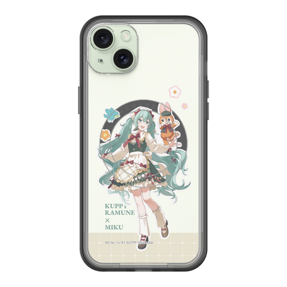 Slim Protection Premium Case with MagSafe［ Hatsune Miku × Kuppy Ramune – Hatsune Miku × Kuppy – Full-body Illustration 2 ］