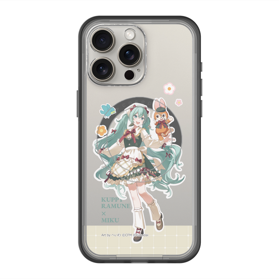 Slim Protection Premium Case with MagSafe［ Hatsune Miku × Kuppy Ramune – Hatsune Miku × Kuppy – Full-body Illustration 2 ］