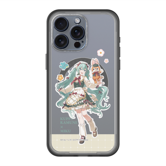 Slim Protection Premium Case with MagSafe［ Hatsune Miku × Kuppy Ramune – Hatsune Miku × Kuppy – Full-body Illustration 2 ］