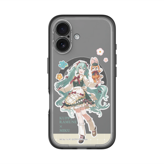 Slim Protection Premium Case with MagSafe［ Hatsune Miku × Kuppy Ramune – Hatsune Miku × Kuppy – Full-body Illustration 2 ］