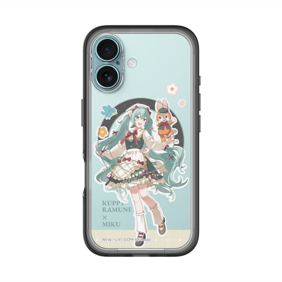Slim Protection Premium Case with MagSafe［ Hatsune Miku × Kuppy Ramune – Hatsune Miku × Kuppy – Full-body Illustration 2 ］