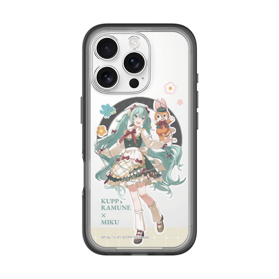 Slim Protection Premium Case with MagSafe［ Hatsune Miku × Kuppy Ramune – Hatsune Miku × Kuppy – Full-body Illustration 2 ］