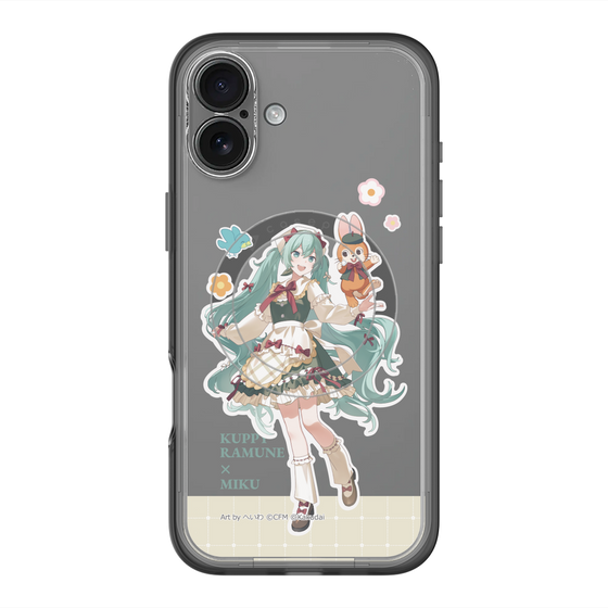Slim Protection Premium Case with MagSafe［ Hatsune Miku × Kuppy Ramune – Hatsune Miku × Kuppy – Full-body Illustration 2 ］