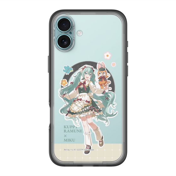 Slim Protection Premium Case with MagSafe［ Hatsune Miku × Kuppy Ramune – Hatsune Miku × Kuppy – Full-body Illustration 2 ］