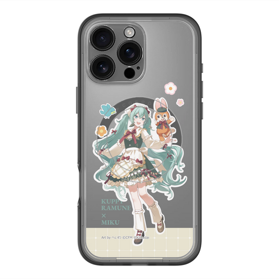 Slim Protection Premium Case with MagSafe［ Hatsune Miku × Kuppy Ramune – Hatsune Miku × Kuppy – Full-body Illustration 2 ］