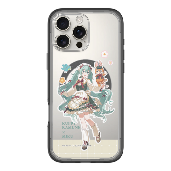 Slim Protection Premium Case with MagSafe［ Hatsune Miku × Kuppy Ramune – Hatsune Miku × Kuppy – Full-body Illustration 2 ］
