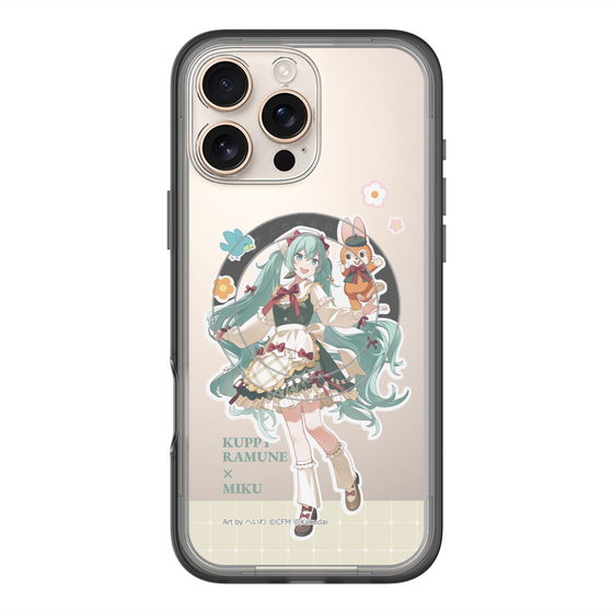 Slim Protection Premium Case with MagSafe［ Hatsune Miku × Kuppy Ramune – Hatsune Miku × Kuppy – Full-body Illustration 2 ］
