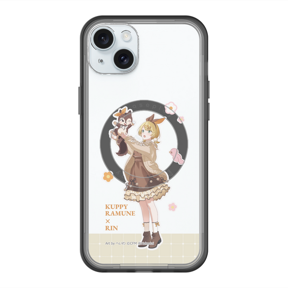 Slim Protection Premium Case with MagSafe［ Hatsune Miku × Kuppy Ramune – Kagamine Rin × Ram – Full-body Illustration 2 ］
