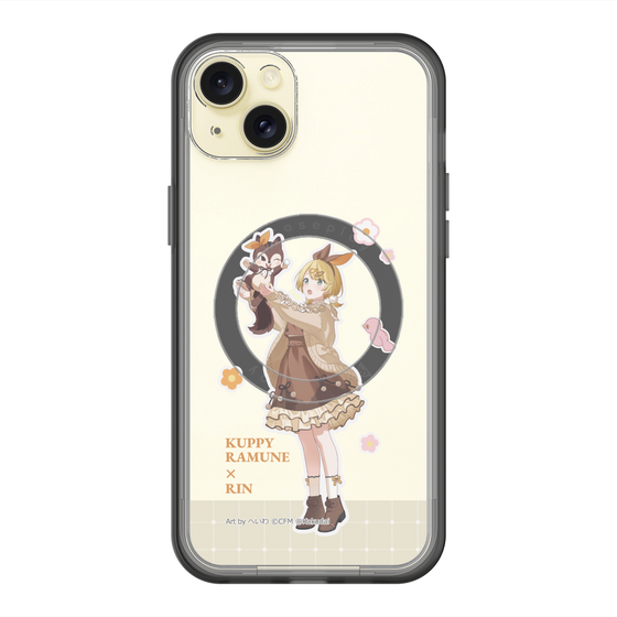 Slim Protection Premium Case with MagSafe［ Hatsune Miku × Kuppy Ramune – Kagamine Rin × Ram – Full-body Illustration 2 ］