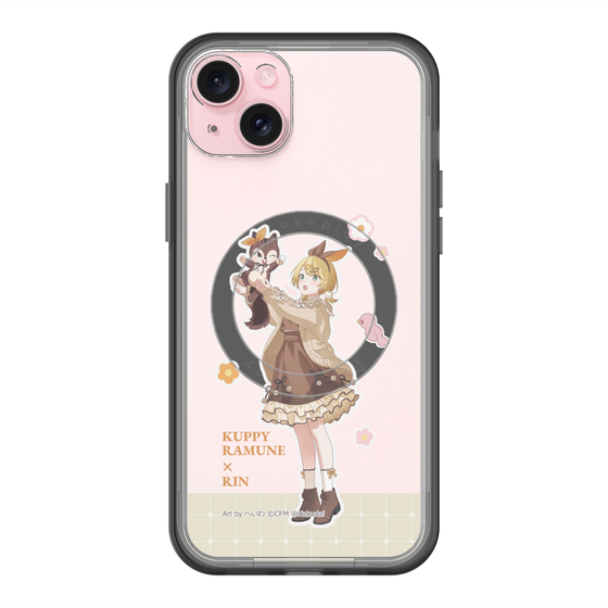 Slim Protection Premium Case with MagSafe［ Hatsune Miku × Kuppy Ramune – Kagamine Rin × Ram – Full-body Illustration 2 ］