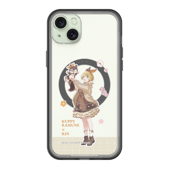Slim Protection Premium Case with MagSafe［ Hatsune Miku × Kuppy Ramune – Kagamine Rin × Ram – Full-body Illustration 2 ］