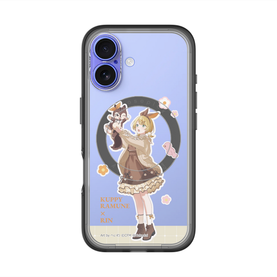 Slim Protection Premium Case with MagSafe［ Hatsune Miku × Kuppy Ramune – Kagamine Rin × Ram – Full-body Illustration 2 ］