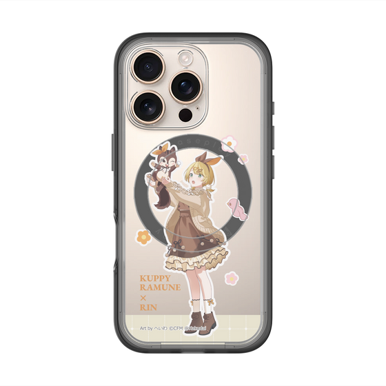 Slim Protection Premium Case with MagSafe［ Hatsune Miku × Kuppy Ramune – Kagamine Rin × Ram – Full-body Illustration 2 ］