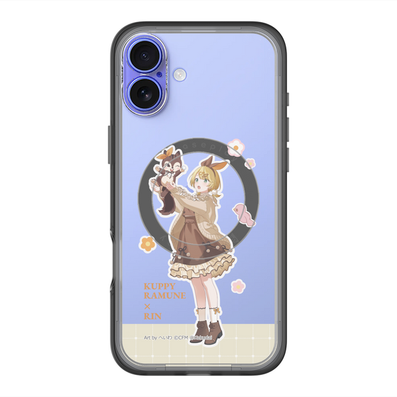 Slim Protection Premium Case with MagSafe［ Hatsune Miku × Kuppy Ramune – Kagamine Rin × Ram – Full-body Illustration 2 ］