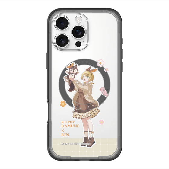 Slim Protection Premium Case with MagSafe［ Hatsune Miku × Kuppy Ramune – Kagamine Rin × Ram – Full-body Illustration 2 ］