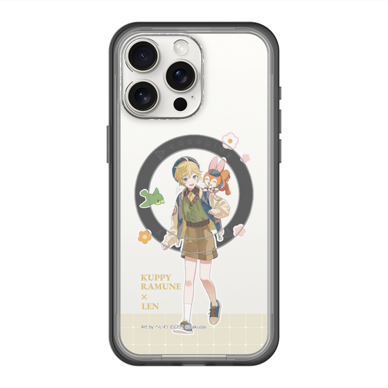 Slim Protection Premium Case with MagSafe［ Hatsune Miku × Kuppy Ramune – Kagamine Len × Kuppy – Full-body Illustration 2 ］