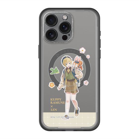 Slim Protection Premium Case with MagSafe［ Hatsune Miku × Kuppy Ramune – Kagamine Len × Kuppy – Full-body Illustration 2 ］