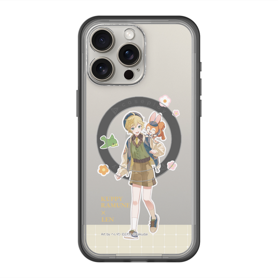 Slim Protection Premium Case with MagSafe［ Hatsune Miku × Kuppy Ramune – Kagamine Len × Kuppy – Full-body Illustration 2 ］