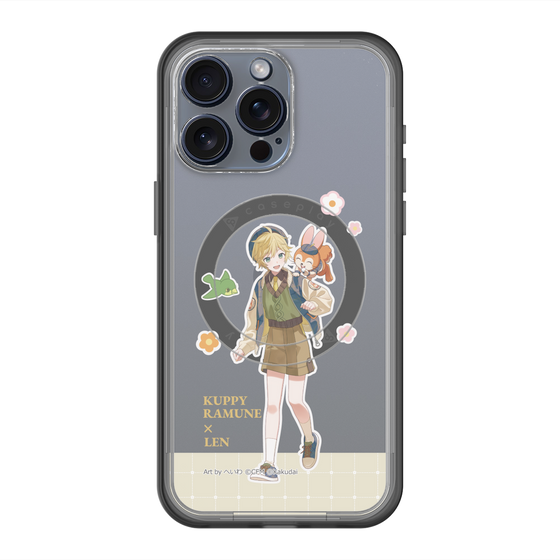 Slim Protection Premium Case with MagSafe［ Hatsune Miku × Kuppy Ramune – Kagamine Len × Kuppy – Full-body Illustration 2 ］