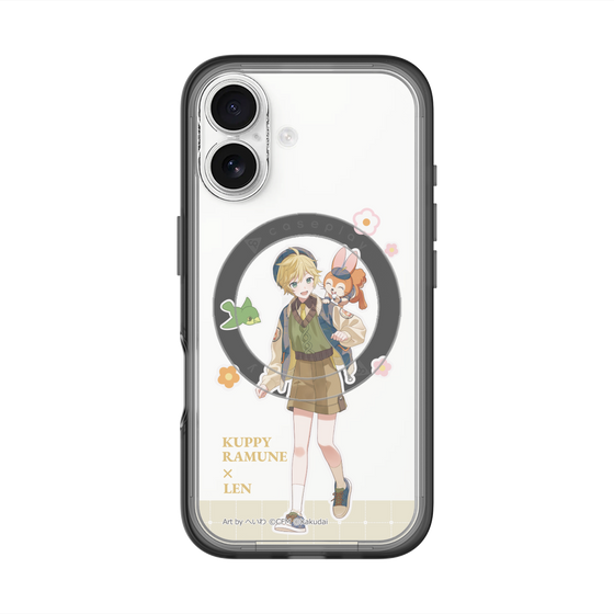 Slim Protection Premium Case with MagSafe［ Hatsune Miku × Kuppy Ramune – Kagamine Len × Kuppy – Full-body Illustration 2 ］